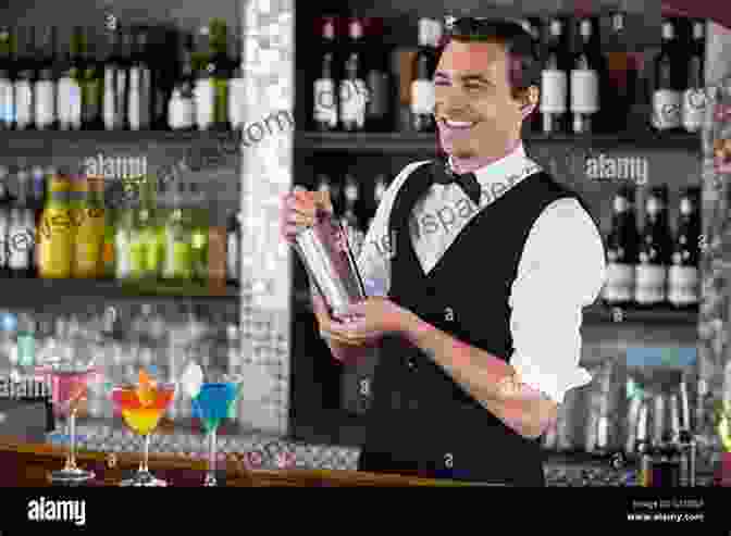 A Bartender With A Mischievous Grin, Mixing A Cocktail While Gazing Upon The Reader With Humor How To Booze: Exquisite Cocktails And Unsound Advice