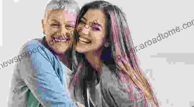 A Caregiver And Their Parent With Alzheimer's Dementia Are Smiling And Laughing Together. Activities To Do With Your Parent Who Has Alzheimer S Dementia