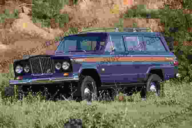 A Classic Wagoneer Traversing A Rugged Off Road Path 1001 Jeep Facts: Covers Cjs Wagoneers Cherokees Wranglers Military Jeeps And More