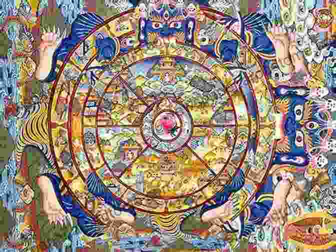 A Colorful And Intricate Mandala Representing The Cycle Of Reincarnation After Life: Ways We Think About Death