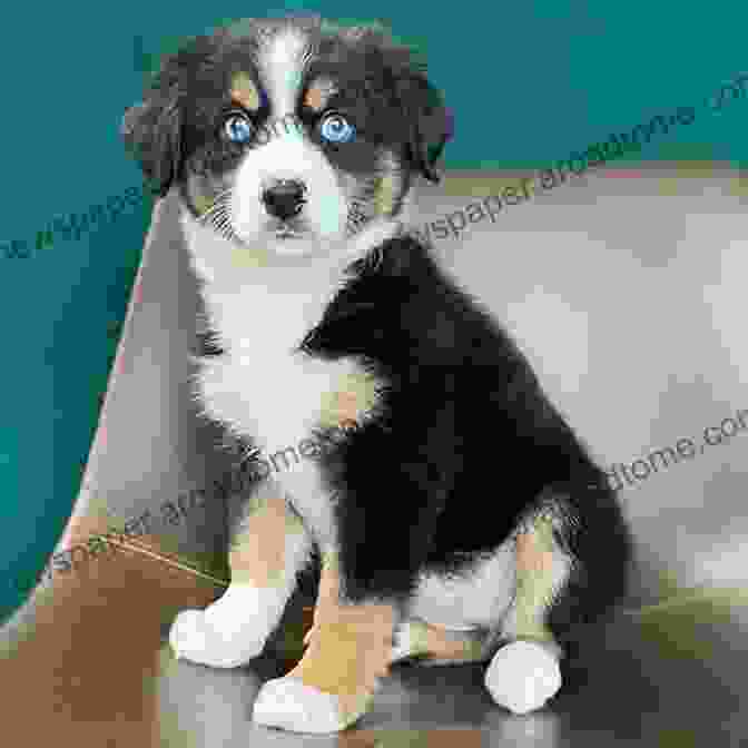 A Miniature Australian Shepherd Sitting In A Field The Complete Guide To Miniature Australian Shepherds: Finding Caring For Training Feeding Socializing And Loving Your New Mini Aussie Puppy