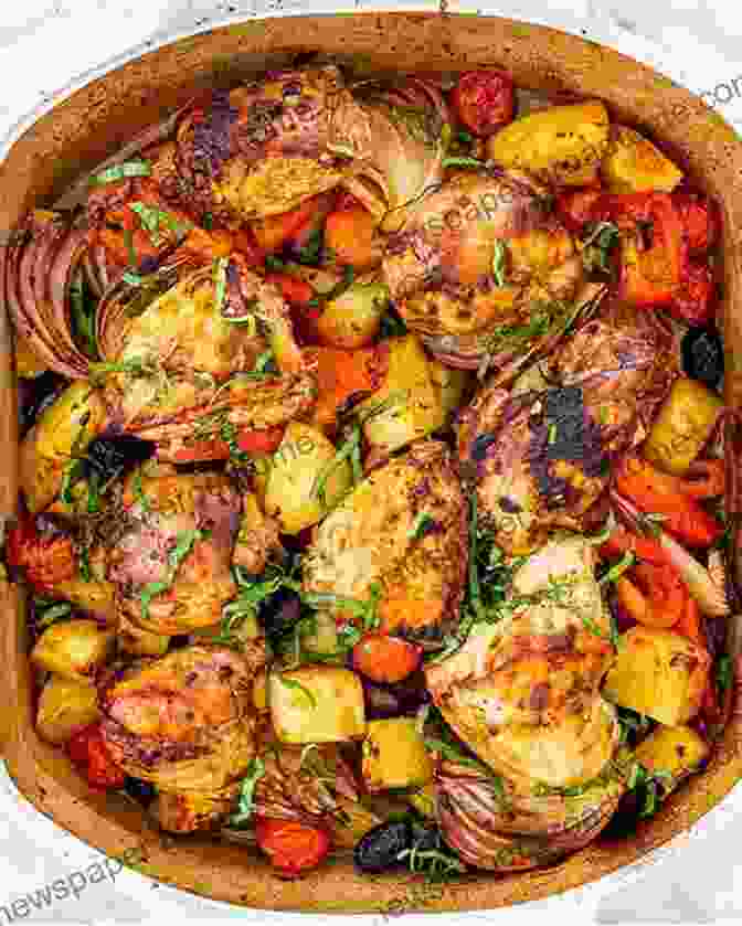 A Mouthwatering Gaps Diet Recipe Featuring Roasted Chicken With Vegetables The GAPS Diet Cookbook: Easy Recipes To Help Restore Your Gut And Improve Your Digestive Health