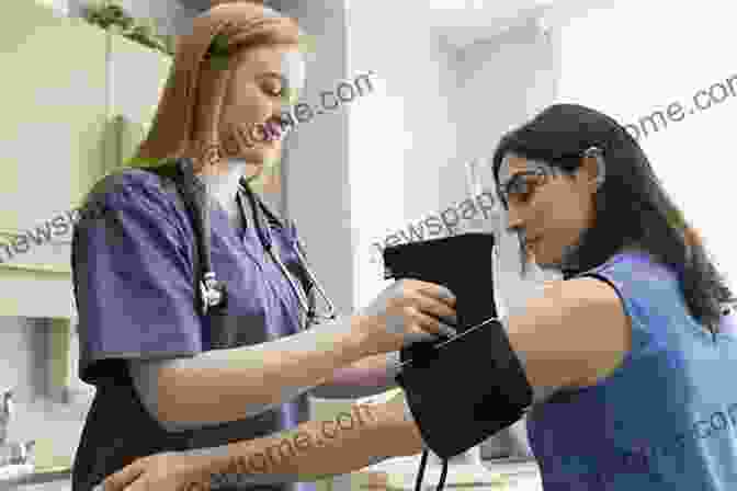 A Nurse Is Taking A Patient's Blood Pressure. Application Of Nursing Process And Nursing Diagnosis An Interactive Text For Diagnostic Reasoning