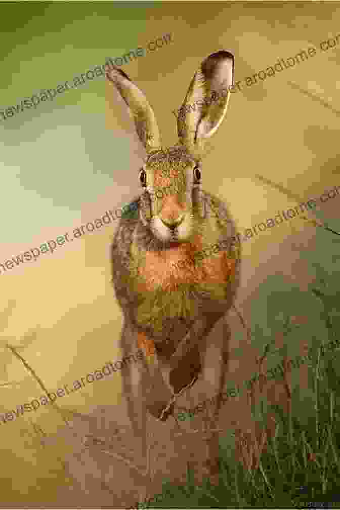 A Photograph Of A Hare Running Through A Field I M A Hare So There