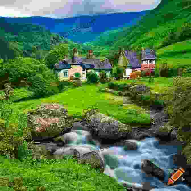 A Picturesque River Meandering Through A Lush Green Valley, With Vibrant Wildflowers And Grazing Livestock On Its Banks A Field Guide To British Rivers