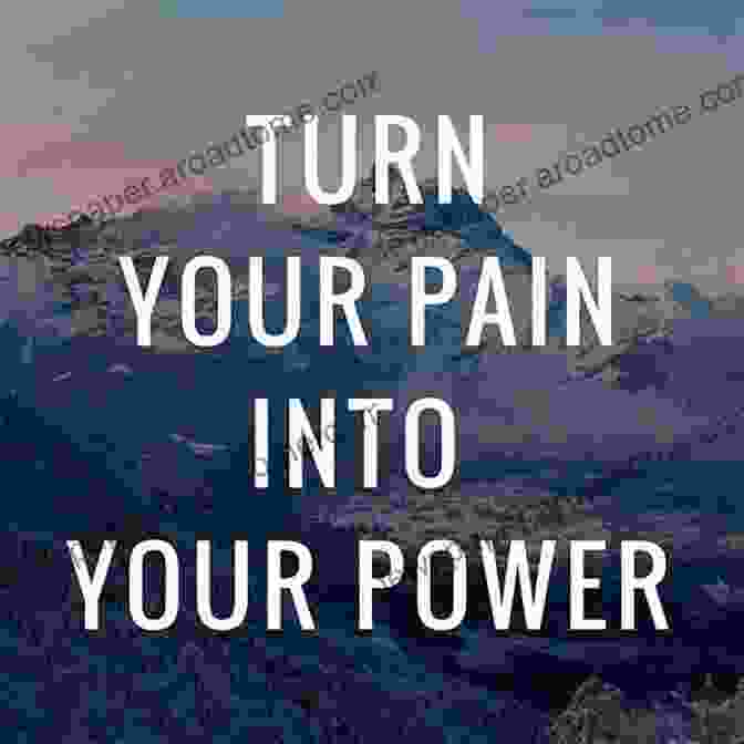 A Woman Holding A Book Titled 'How You Can Turn Your Pain Into Power' Transforming Trauma: How You Can Turn Your Pain Into Power