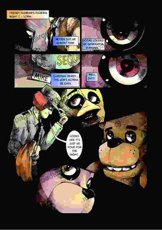 An Illustration From Fnaf Comics Season: Old Memories Chapter Featuring Freddy Fazbear And Bonnie The Bunny FNAF Comics: SEASON 2 Old Memories Chapter 2