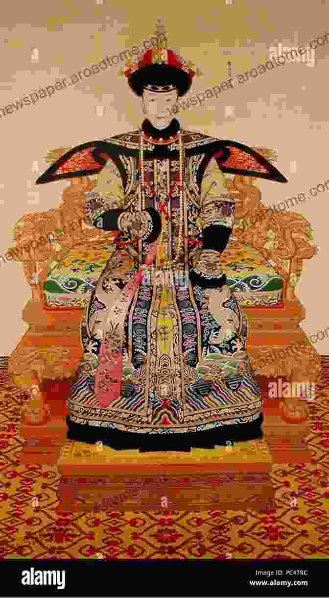 An Illustration Of A Chinese Empress And Noble Consort, Adorned In Elaborate Robes And Jewelry. Celestial Women: Imperial Wives And Concubines In China From Song To Qing