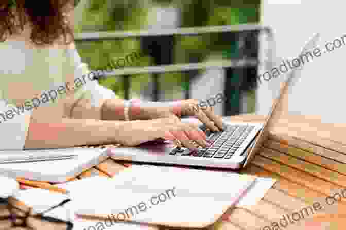 Author Working Diligently On Their Laptop Surrounded By Creative Materials Passive Income Living: Use Royalties From Your Content Creation To Become Financially Free (Financial Freedom 17)