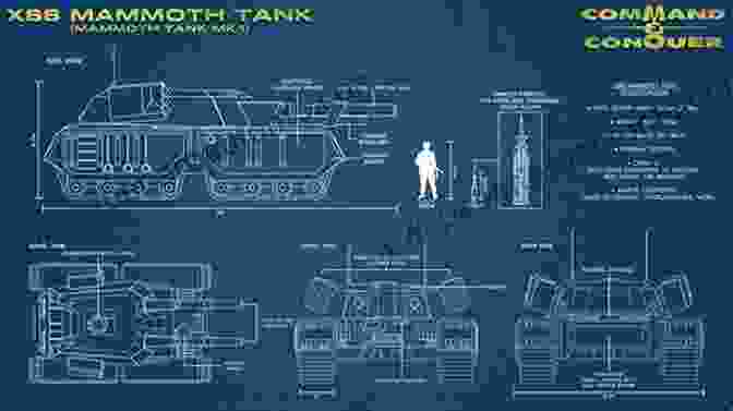 Blueprint Of The Mammoth 390, Showcasing Its Massive Dimensions And Intricate Design. The Mammoth Of The Vietnam War (Mammoth 390)