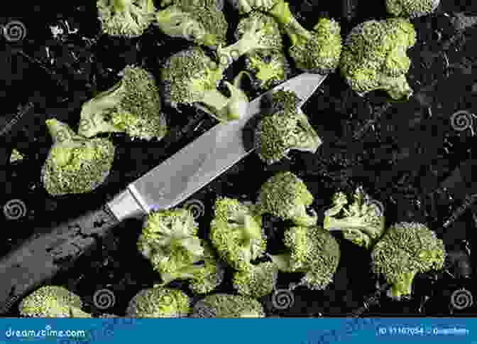 Close Up Image Of Fresh Broccoli Florets Arranged On A Cutting Board Health Benefits Of 150 Vegetables (All About Vegetables)