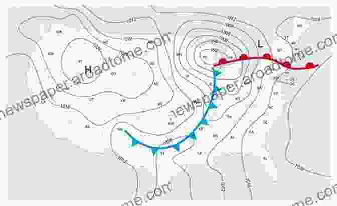 Complex Weather Map With Intricate Lines And Symbols Representing Atmospheric Conditions Understanding Weather: A Visual Approach