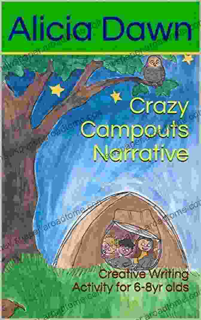 Cover Image Of 'Creative Writing Activity For 8yr Olds' Book Featuring Colorful Illustrations And A Group Of Excited Children Writing Vivid Veggies Poem: Creative Writing Activity For 6 8yr Olds