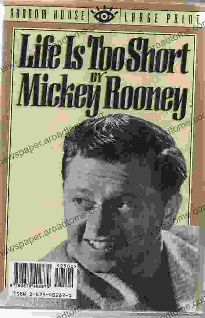 Cover Of Mickey Rooney's Autobiography, The Life And Times Of Mickey Rooney