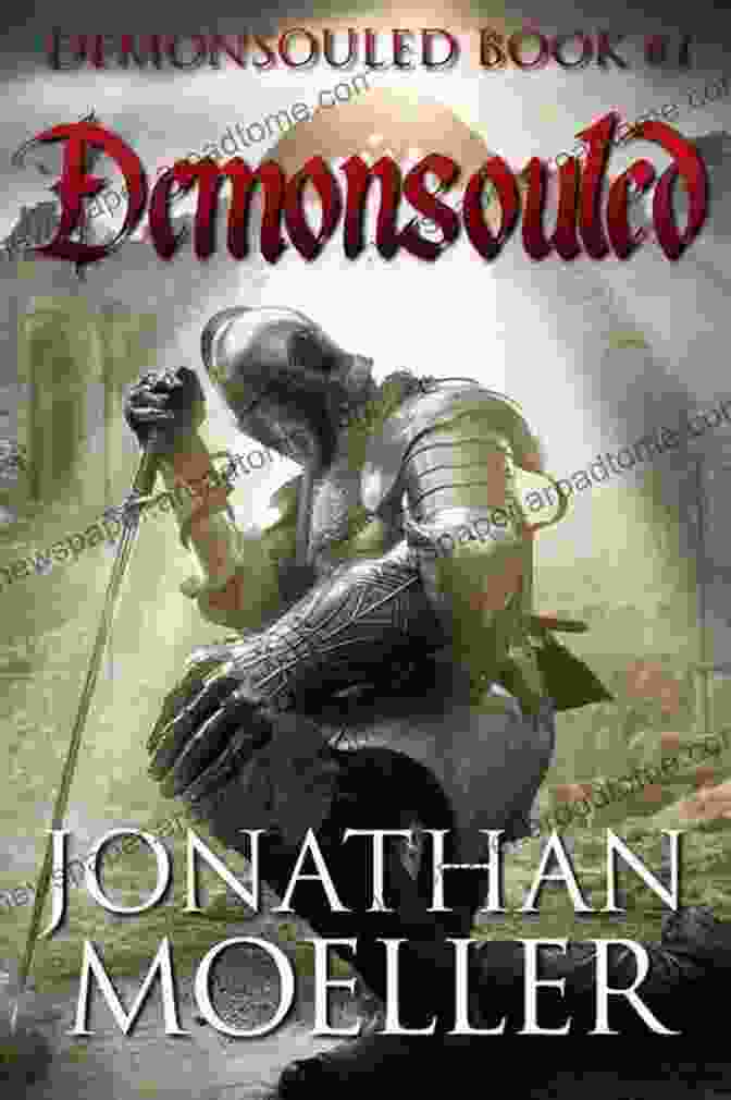 Demonsouled Book Cover A Shadowy Figure With Glowing Eyes, Surrounded By Intricate Patterns And The Title In Bold Text Demonsouled Jonathan Moeller