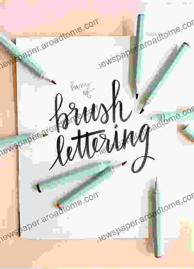 Happy Mail With Brush Lettering Crazy Beautiful Letters: Learn The Basics Of Brush Lettering Happy Mail And Envelope Art With Creative Lettering Projects YOU Can Do