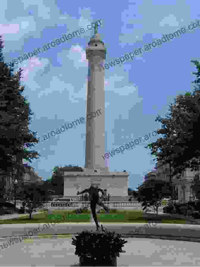 Historic Photo Of The Washington Monument In Baltimore Historic Photos Of Baltimore Mark Walston