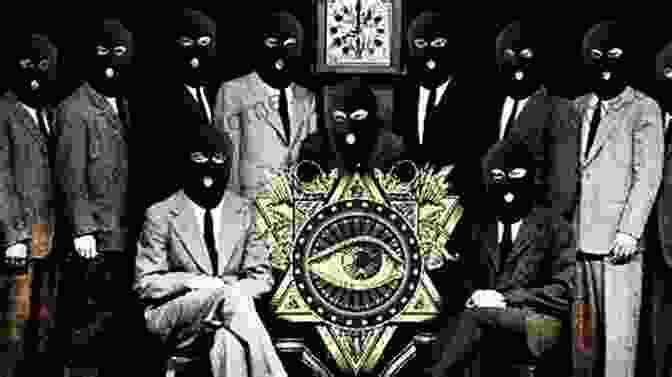 Illustration Of Modern Secret Society Members Engaged In Secretive Operations The Conspiracy Book: A Chronological Journey Through Secret Societies And Hidden Histories (Sterling Chronologies)