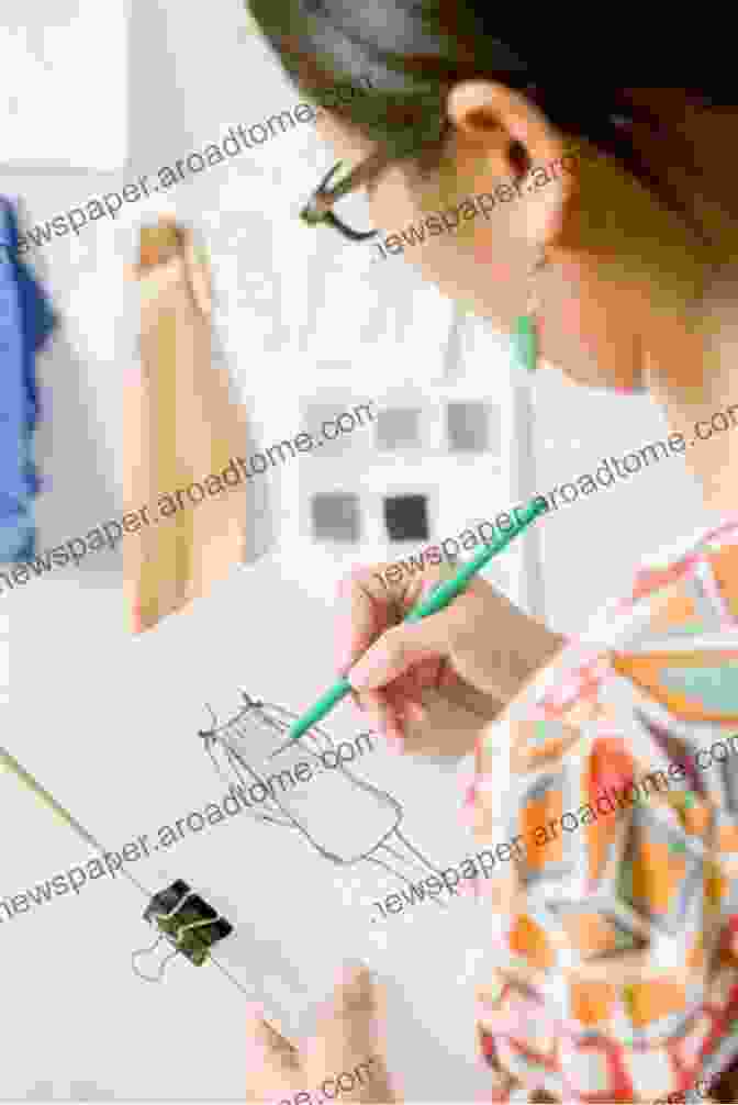 Image Of A Fashion Designer Sketching Ideas, Highlighting The Creative And Expressive Nature Of Design Exposing The Magic Of Design: A Practitioner S Guide To The Methods And Theory Of Synthesis (Human Technology Interaction Series)