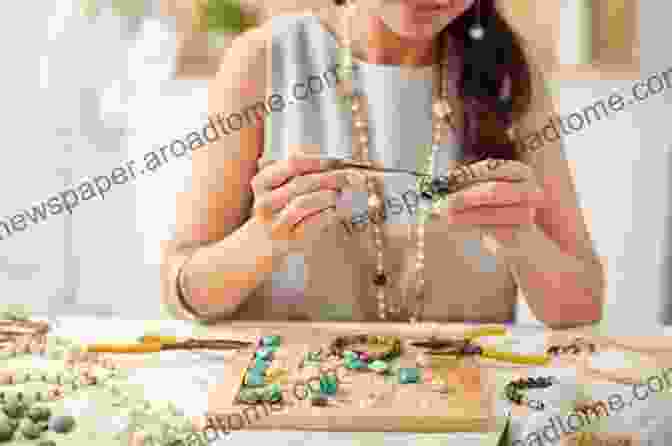 Image Of A Person Working With Jewelry Making Tools Sell Your Jewelry: How To Start A Jewelry Business And Make Money Selling Jewelry At Boutiques Fairs Trunk Shows And Etsy