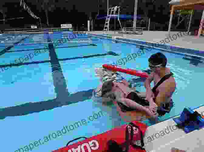 Lifeguard Teaching Water Safety To Group Of Kids Sink Or Swim Water Safety And Swimming Lessons Guide For Parents