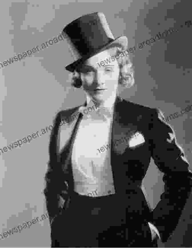 Marlene Dietrich In A Classic Tuxedo And Top Hat Marlene Dietrich: Photographs And Memories