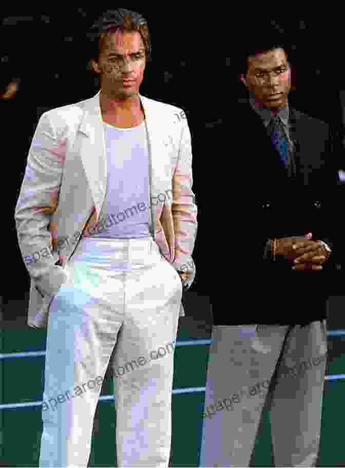 Miami Vice Characters Wearing Designer Clothes Miami Vice (TV Milestones Series)