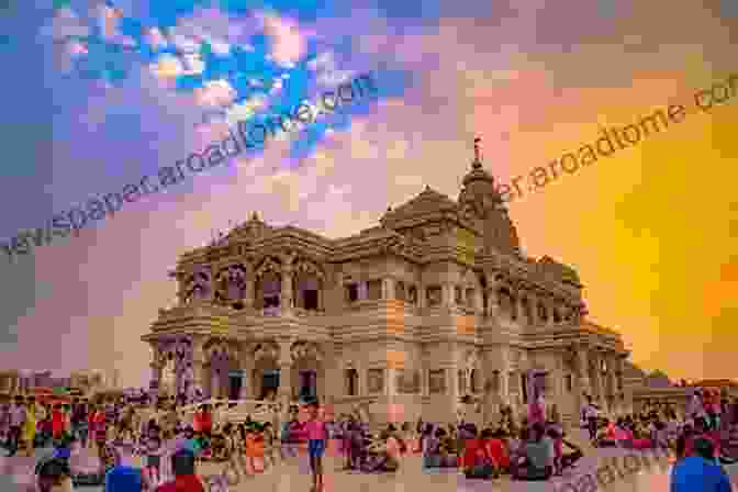 Panoramic View Of The Prem Mandir In Vrindavan Honeymoon In Mathura And Vrindavan