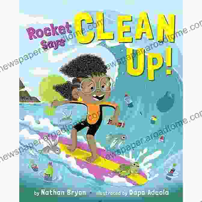 Rocket Says Clean Up, Rocket Says Book Cover Rocket Says Clean Up (Rocket Says )