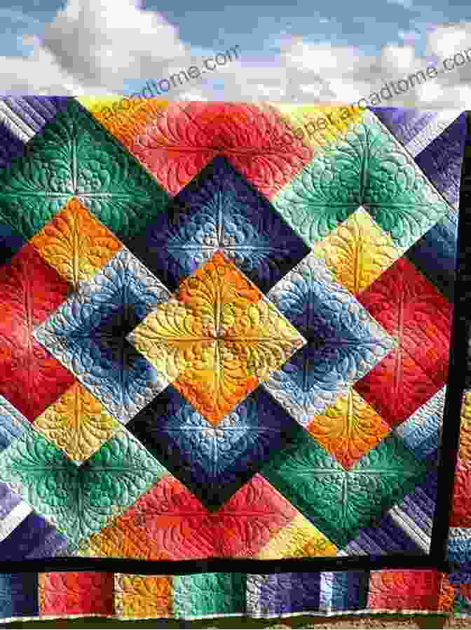 Stunning Quilt Featuring Vibrant Colors And Intricate Patterns Take 5: Quilts From Just 5 Fabrics