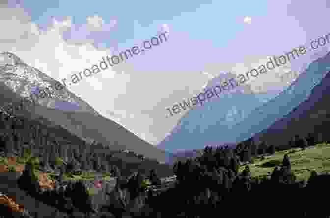 Sweeping Panorama Of A Mountainous Landscape In Rural Central Asia, With Rolling Hills And A Clear Blue Sky. Everyday Islam: Religion And Tradition In Rural Central Asia