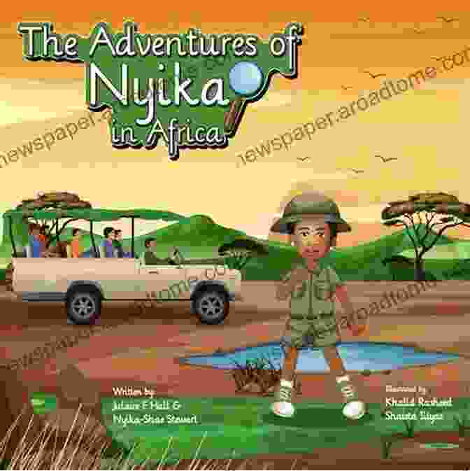 The Adventures Of Nyika In Africa Book Cover The Adventures Of Nyika In Africa