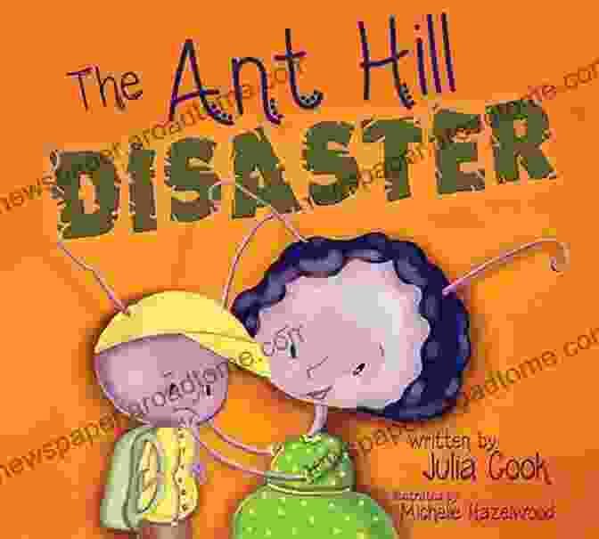 The Ant Hill Disaster Book Cover, Featuring A Group Of Survivors Amidst A Crumbling Cityscape The Ant Hill Disaster: Addresses Fears Associated With Natural And Man Caused Disasters