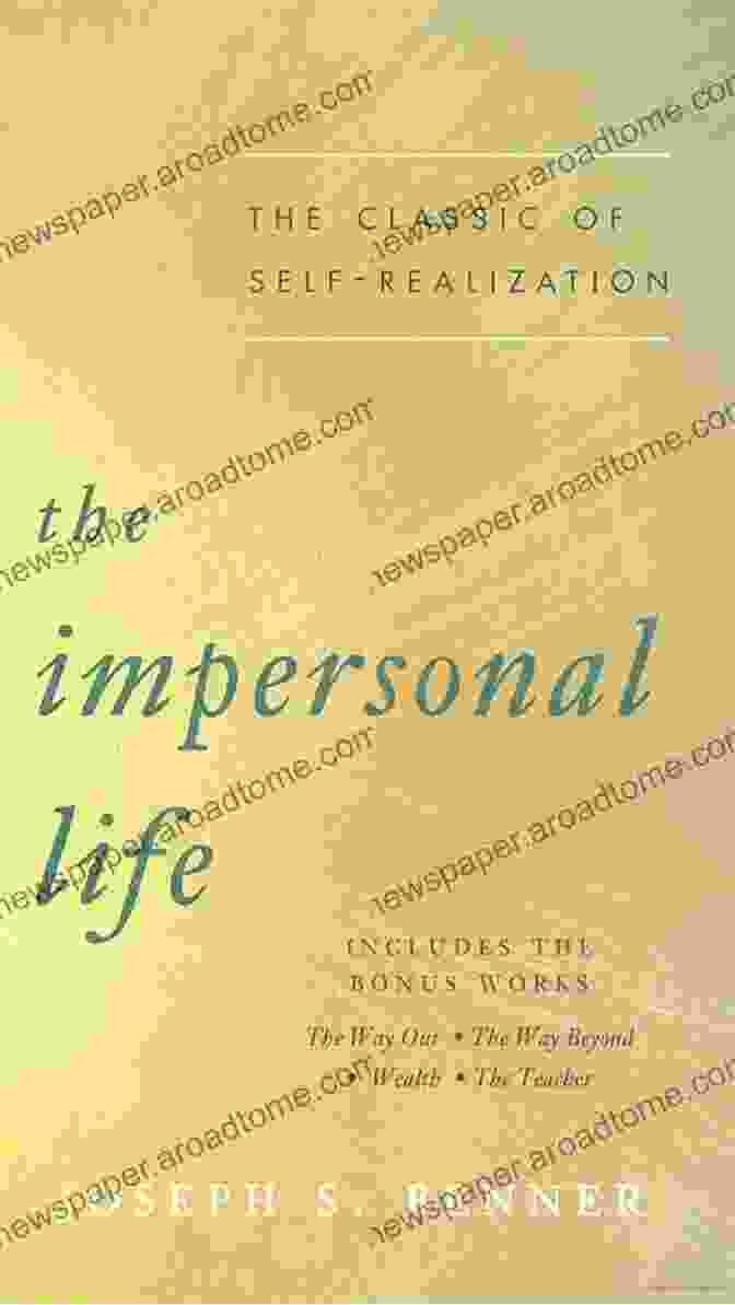 The Impersonal Life Book Cover By Joseph Benner The Impersonal Life Joseph Benner