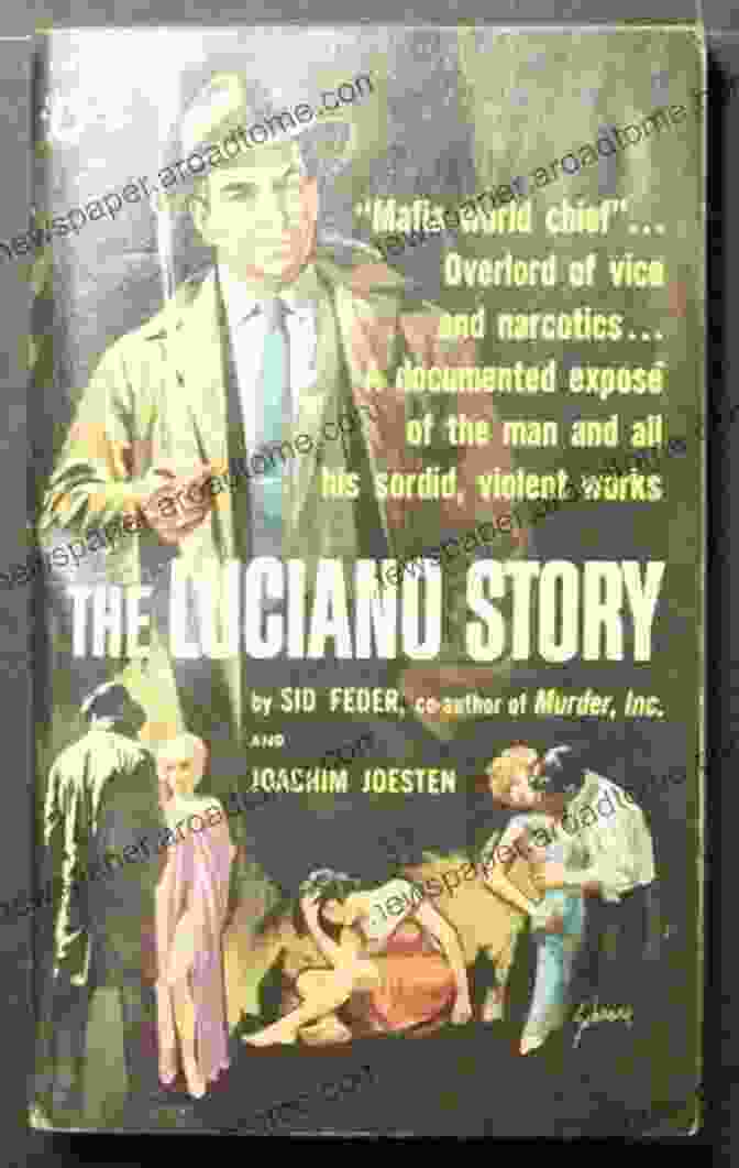 The Lucky Luciano Story Book Cover The Lucky Luciano Story Sandi Logan