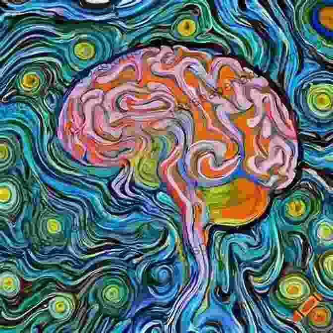 The Right Brain Is Depicted As A Swirling Vortex Of Colors, Representing Its Creative And Emotional Nature. The Left Brain Speaks The Right Brain Laughs