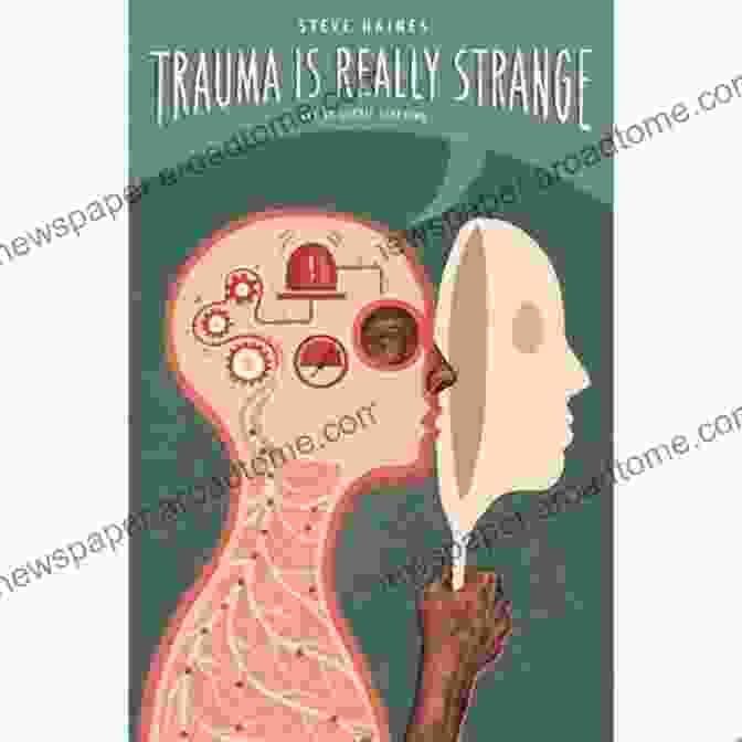 Trauma Is Really Strange Book Cover, Featuring A Close Up Of A Person's Face With A Distorted Expression, Symbolizing The Psychological Effects Of Trauma. Trauma Is Really Strange ( Is Really Strange)