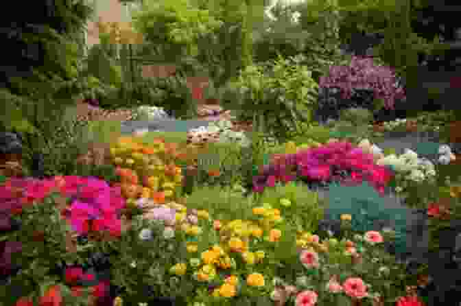 Vibrant And Thriving Garden Filled With A Variety Of Blooming Flowers, Lush Greenery, And Healthy Vegetables Gardening: The Complete Guide: Growing Secrets Techniques