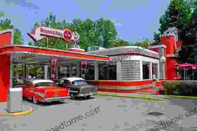 Vintage Photograph Of A Gas Station And Diner Along Kirkwood Highway, With Classic Cars Parked Outside. Along The Kirkwood Highway (Images Of America)