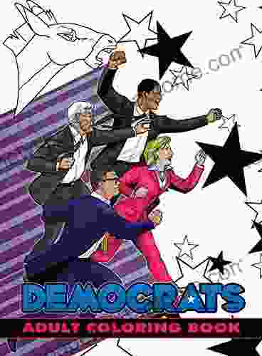 Political Power: Democrats Adult Coloring